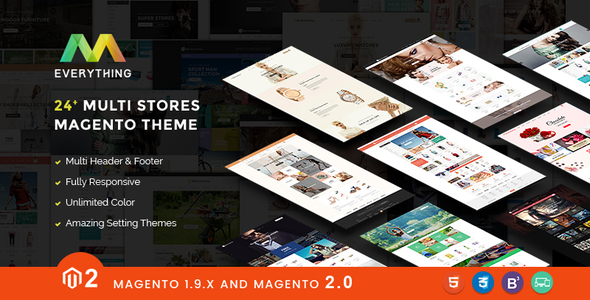 Everything Fashion Store | Multipurpose Premium Magento 2 Themes & Magento 1.9: 25+ Creative Designs