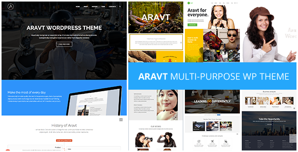 Aravt - Creative MultiPurpose Theme