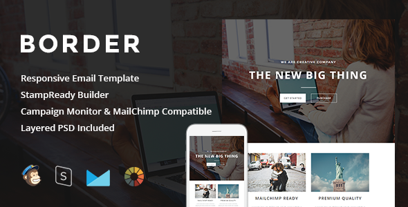 Border - Responsive Email + StampReady Builder