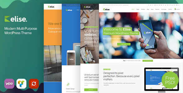 Elise - Modern Multi-Purpose WordPress Theme