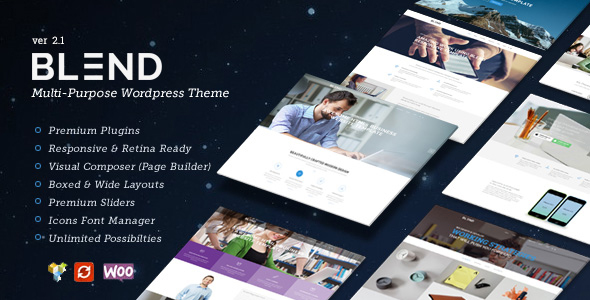 Blend - Multi-Purpose Responsive WordPress Theme