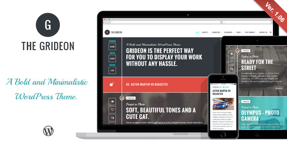 Grideon - Responsive Creative WordPress Theme