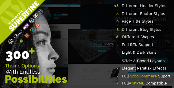 SuperFine - Multipurpose WordPress Theme