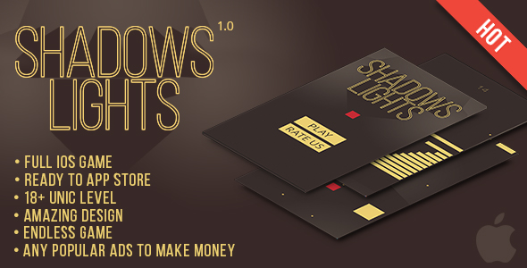 Shadows and lights iOs Game