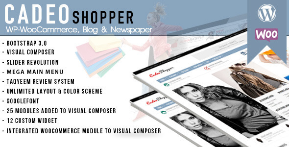 CadeoShopper - Multipurpose WooCommerce Magazine