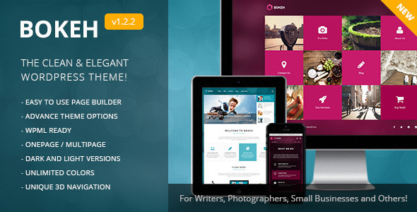 Bokeh | WordPress Theme for Blog & Business