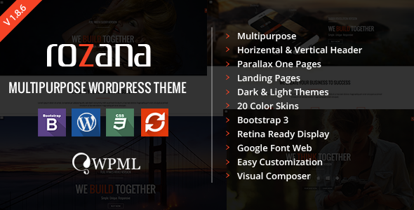 Rozana - Responsive MultiPurpose WordPress Theme