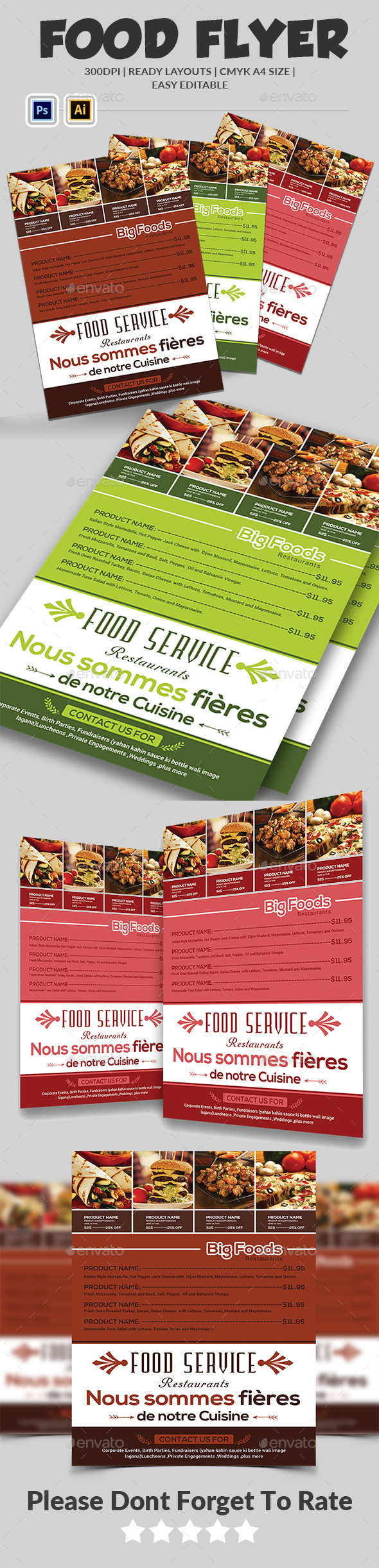 Food Flyer Template