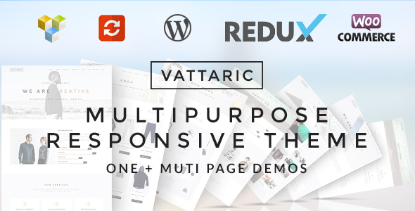 Vattaric - Multipurpose Responsive Theme