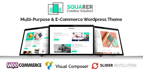 Squarer Multi-Purpose WordPress Theme
