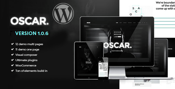 Oscar - Creative Multiuse WordPress Theme