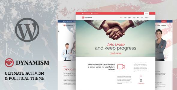 Dynamism - Political & Activism WP Theme