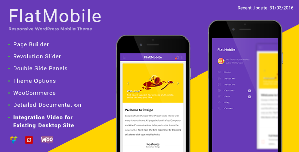 FlatMobile - Responsive WordPress Mobile Theme