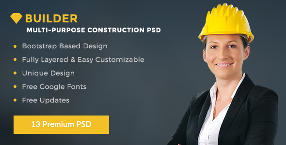 Builder Multi Purpose Construction PSD