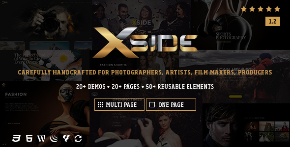 XSide - Responsive Photography Theme