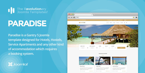 IT Paradise - Gantry 5, Hotel & Booking Joomla Template