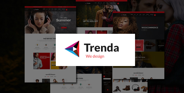 Trenda - Multi Concept eCommerce PSD Template