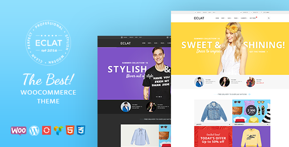 Eclat - Responsive Multipurpose WooCommerce Theme