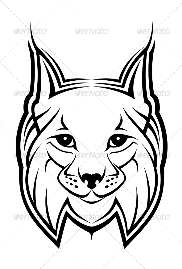Lynx mascot Lynx mascot