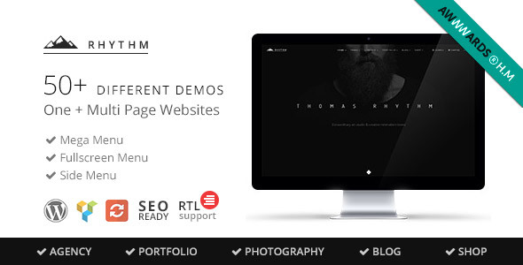 Rhythm | Responsive WordPress Multi-Purpose Theme