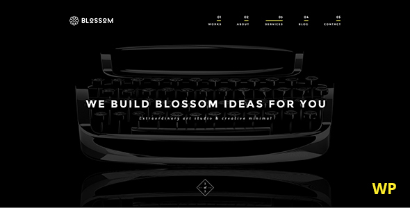 Blossom - Minimal WordPress Portfolio