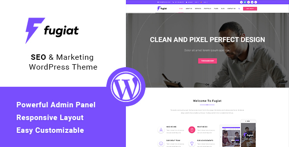 Fugiat - Material Design WordPress Theme