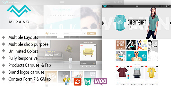 Mirano - Multipurpose Responsive WooCommerce Theme