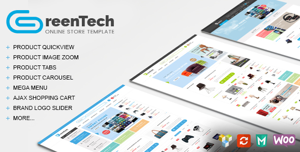 GreenTech - Shopping Responsive WooCommerce Theme