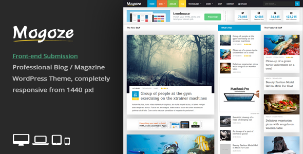 Mogoze - Responsive Magazine WordPress Theme