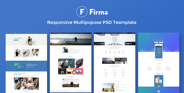 Firma - Multipurpose PSD Template