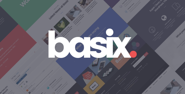 Basix - Responsive WordPress Theme