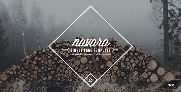 Navara - WordPress Single Page Theme