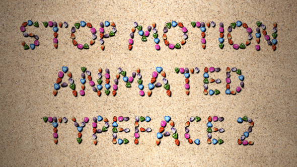Stop Motion Typeface - 1
