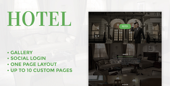 Premium Hotel - Responsive Joomla Template