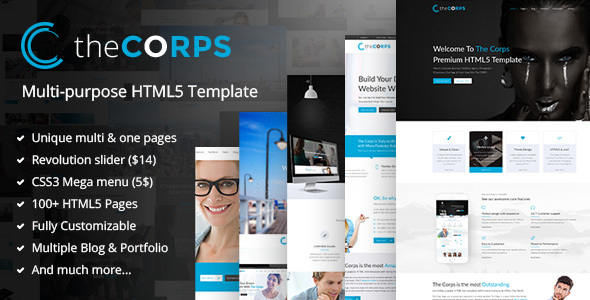 The Corps - Multi-Purpose HTML5 Template