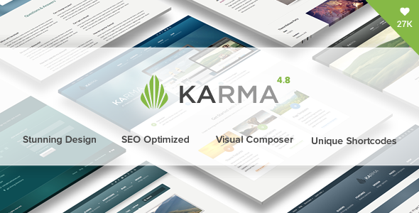 Karma - Responsive WordPress Theme