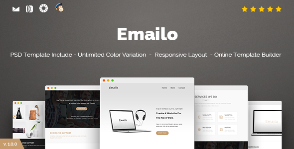 Emailo - Responsive Email and Newsletter Template