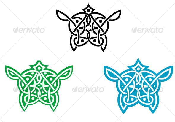 Celtic ornament for design Celtic ornament for design
