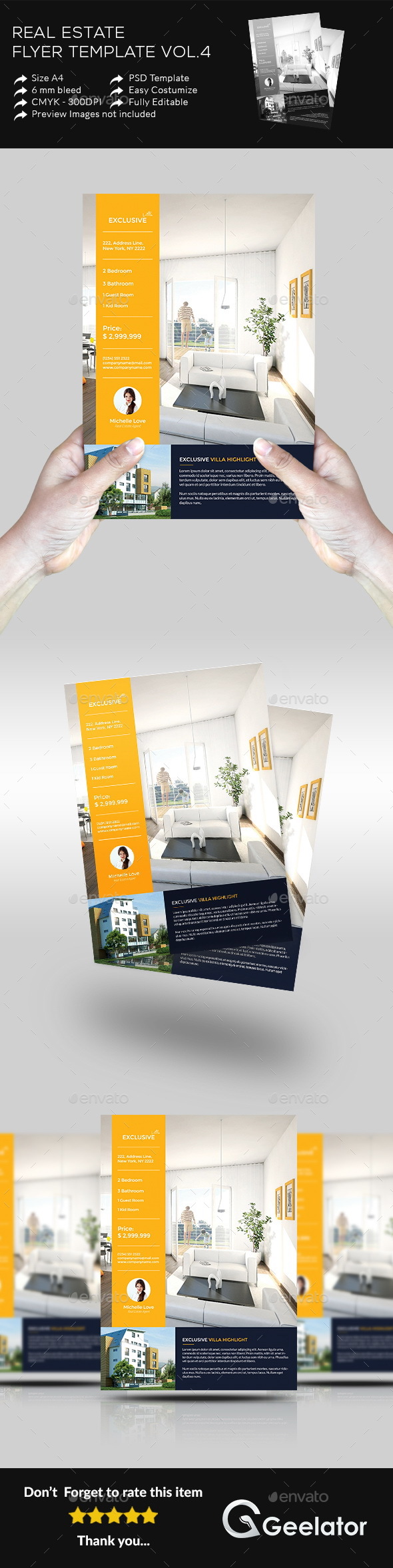 Real Estate Flyer Template Vol.4