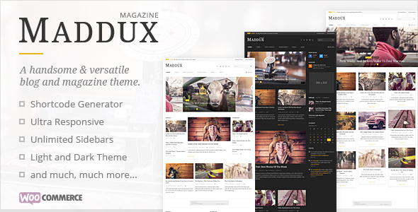 Maddux | Responsive News, Magazine & Blog Theme