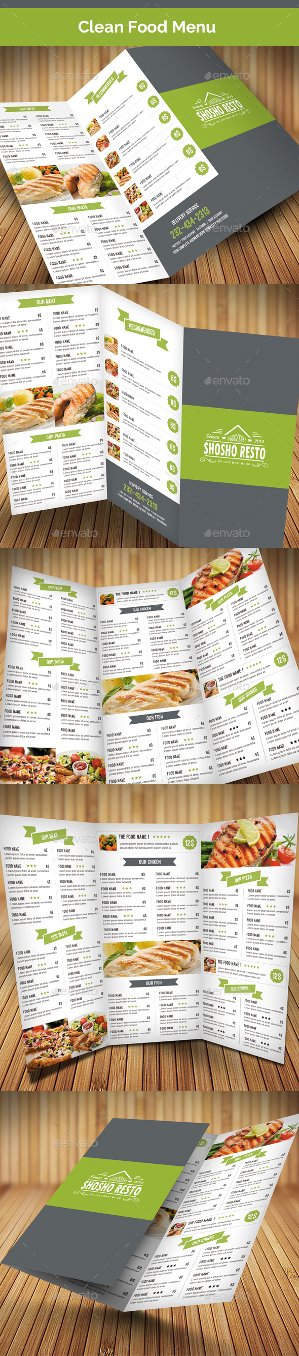 Restaurant Food Menu