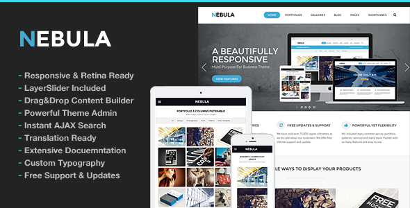 Nebula Responsive Multi-Purpose Theme