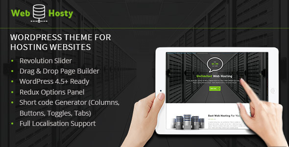 WebHosty - Hosting WordPress Theme