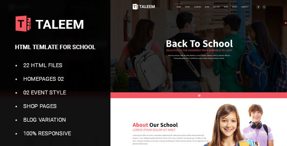 Taleem - School Education HTML5 Template