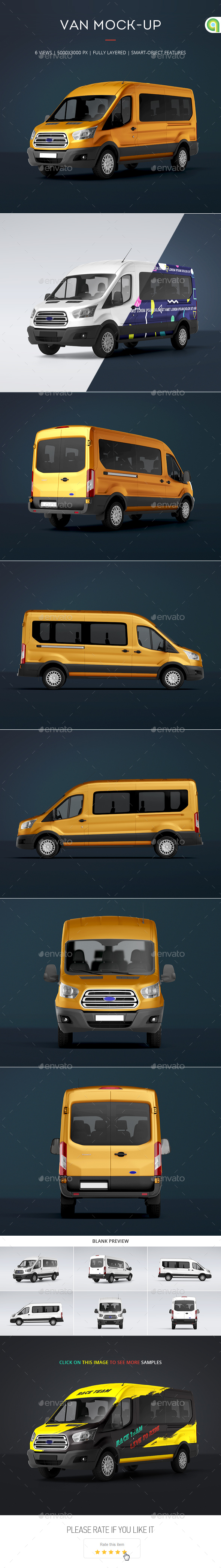 Passenger Van Mock-Up