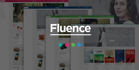 Fluence Books Store - Magento Responsive Theme