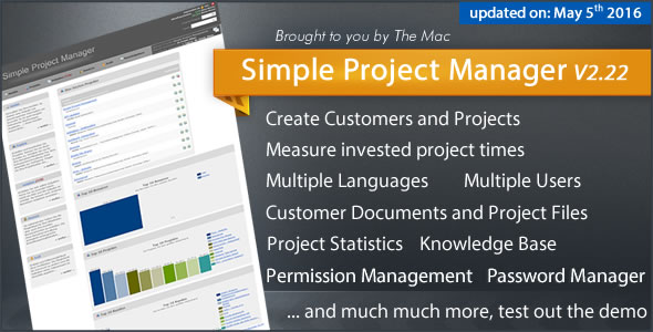SPM - Simple Project Manager