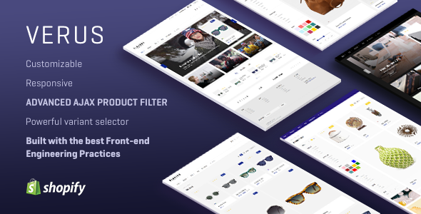 VERUS - Multipurpose Responsive Shopify Theme