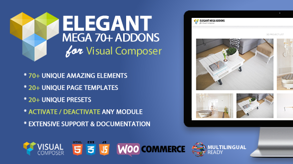 Elegant Mega Addons for Visual Composer