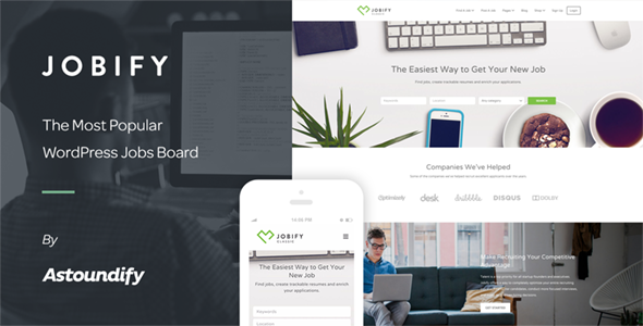 Jobify - WordPress Job Board Theme